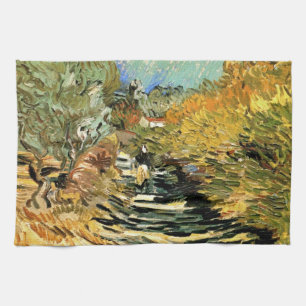 Vincent van Gogh Straße in Saint-Remy, Weibliche F Geschirrtuch