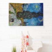 Vincent van Gogh - Straße mit Cypress und Star Banner (InSitu)