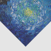 Vincent van Gogh - Straße mit Cypress und Star Seidenpapier (Detail)