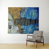 Vincent van Gogh - Straße mit Cypress und Star Wandteppich (Beispiel (Horizontal))