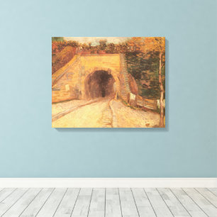 Vincent van Gogh - Straßenunterführung, Das Viaduk Leinwanddruck