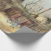 Vincent van Gogh - Street Scene in Montmartre Geschenkpapier (Ecke)