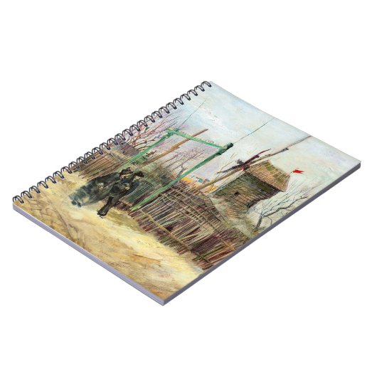 Vincent van Gogh - Street Scene in Montmartre Notizblock (Linke Seite)