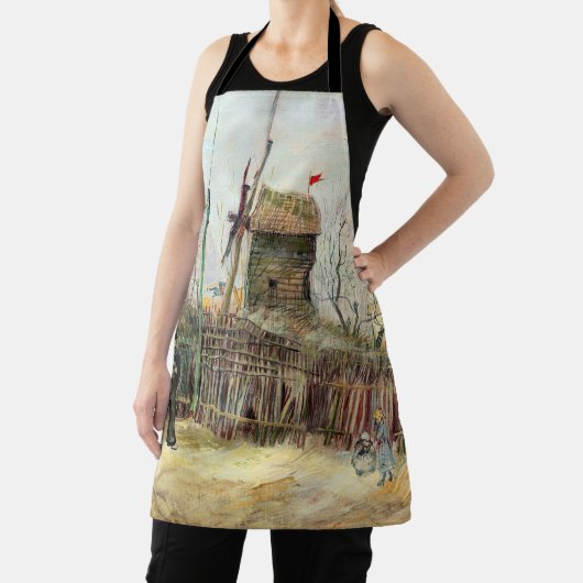 Vincent van Gogh - Street Scene in Montmartre Schürze (InSitu)