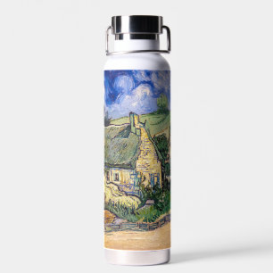 Vincent Van Gogh - Strohdächer in Cordeville Trinkflasche