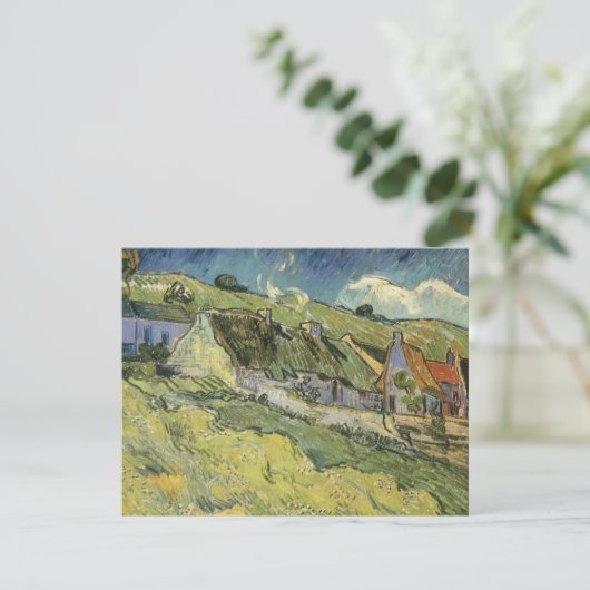 Vincent van Gogh - Strohgepflasterte Hütten (Stehend Vorderseite)
