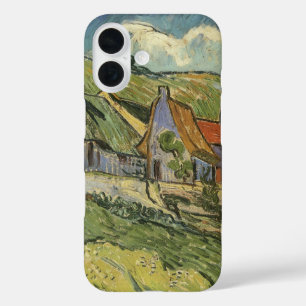 Vincent van Gogh - Strohgepflasterte Hütten iPhone 16 Hülle