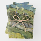 Vincent van Gogh - Strohgepflasterte Hütten Geschenkpapier Set (Beispiel)
