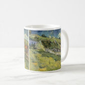 Vincent van Gogh - Strohgepflasterte Hütten Kaffeetasse (VorderseiteRechts)