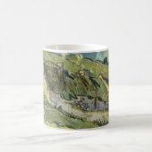 Vincent van Gogh - Strohgepflasterte Hütten Kaffeetasse (Mittel)