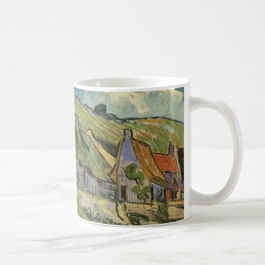 Vincent van Gogh - Strohgepflasterte Hütten Kaffeetasse (Rechts)