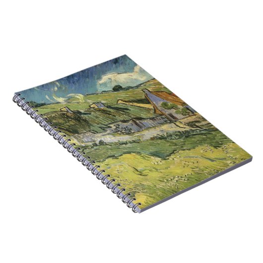 Vincent van Gogh - Strohgepflasterte Hütten Notizblock (Rechte Seite)