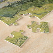 Vincent van Gogh - Strohgepflasterte Hütten Puzzle (Seite)