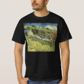 Vincent van Gogh - Strohgepflasterte Hütten T-Shirt (Vorderseite)