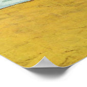 Vincent Van Gogh Sunflower Vase Poster (Ecke)