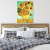 Vincent van Gogh | Sunflowers, 1888 Leinwanddruck (Insitu (Schlafzimmer))