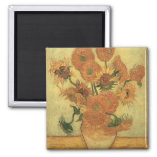 Vincent van Gogh Sunflowers, 1889 Magnet