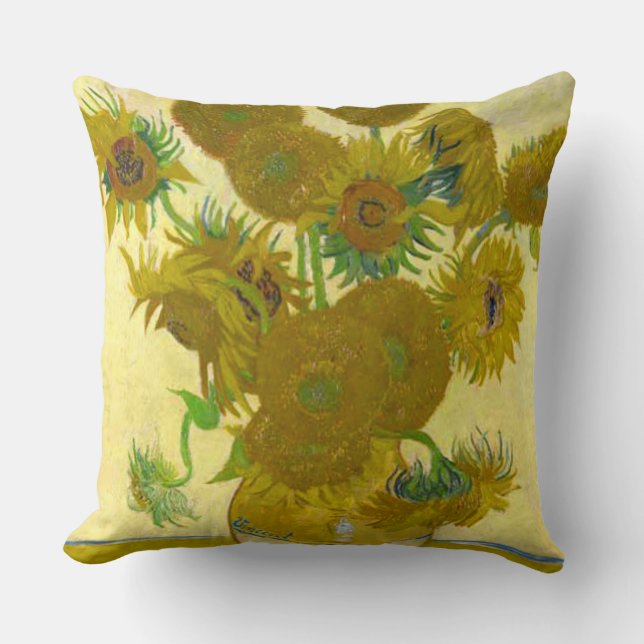 Vincent Van Gogh Sunflowers Cushions Kissen (Vorderseite)