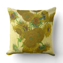 Vincent Van Gogh Sunflowers Cushions