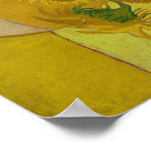Vincent Van Gogh Sunflowers Poster Print (Ecke)