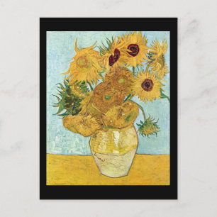 Vincent Van Gogh Sunflowers Postkarte