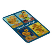 Vincent Van Gogh Sunflowers Serie Magnet (Rechte Seite)