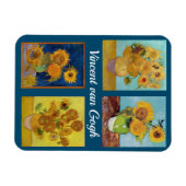 Vincent Van Gogh Sunflowers Serie Magnet (Horizontal)