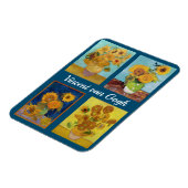 Vincent Van Gogh Sunflowers Serie Magnet (Linke Seite)