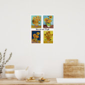 Vincent Van Gogh Sunflowers Serie Poster (Küche)