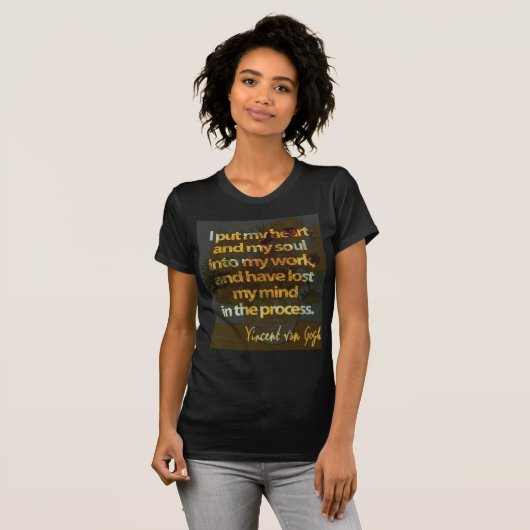 Vincent Van Gogh T-Shirt (Vorne ganz)