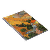 Vincent van Gogh - Tal mit Pflüger Notizblock (Rechte Seite)