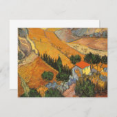 Vincent van Gogh - Tal mit Plowman (Vorne/Hinten)