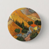 Vincent van Gogh - Tal mit Plowman Button (Vorderseite)