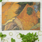 Vincent van Gogh - Tal mit Plowman Handtuch (Gefaltet)