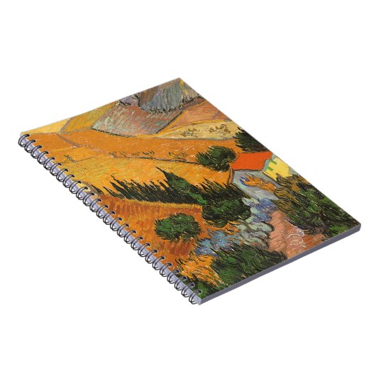 Vincent van Gogh - Tal mit Plowman Notizblock (Rechte Seite)