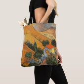 Vincent van Gogh - Tal mit Plowman Tasche (Von Nahem)