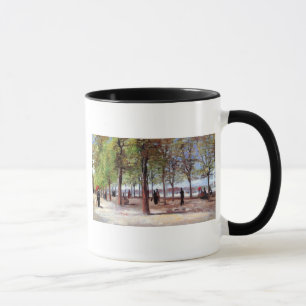 Vincent Van Gogh - Terrasse im Luxembourg-Garten Tasse