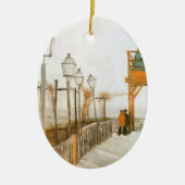 Vincent van Gogh - Terrasse und Beobachtungsdeck Keramikornament (Vorne)