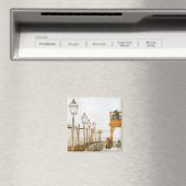 Vincent van Gogh - Terrasse und Beobachtungsdeck Magnet (In Situ (Geschirrspüler))