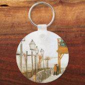 Vincent van Gogh - Terrasse und Beobachtungsdeck Schlüsselanhänger (Vorderseite)