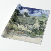 Vincent van Gogh Thatched Hütte in Cordeville Geschenkpapier (Ungerollt)