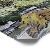 Vincent van Gogh Thatched Hütte in Cordeville Poster (Ecke)