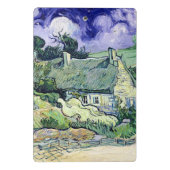 Vincent van Gogh | Thatched Hütten bei Cordeville Mini Klemmbrett (Rückseite)