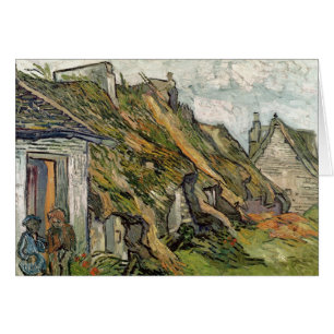 Vincent van Gogh Thatched Hütten in Chaponval