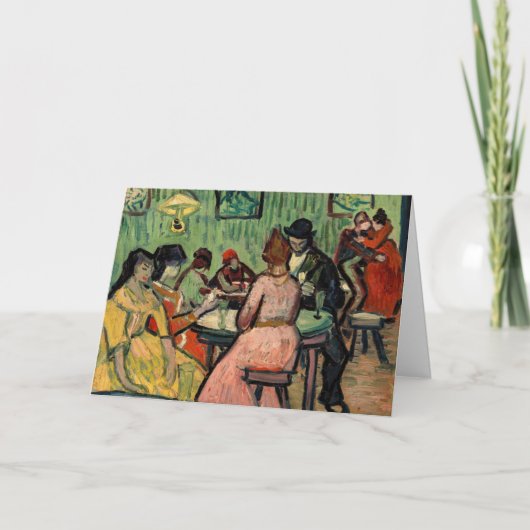 Vincent van Gogh - The Brothel Karte (Vorderseite)