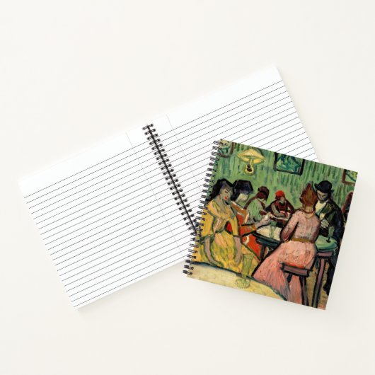 Vincent van Gogh - The Brothel Notizblock (Innenseite)