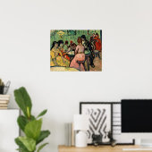 Vincent van Gogh - The Brothel Poster (Heimbüro)