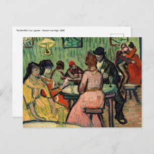 Vincent van Gogh - The Brothel Postkarte
