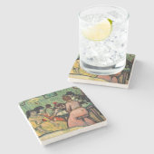 Vincent van Gogh - The Brothel Steinuntersetzer (Seitenansicht)