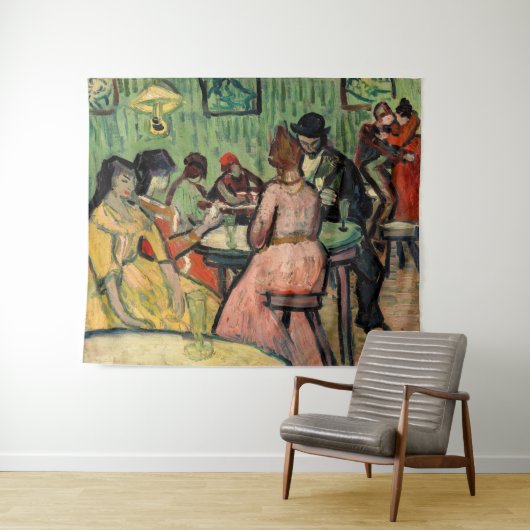 Vincent van Gogh - The Brothel Wandteppich (Beispiel (Horizontal))
